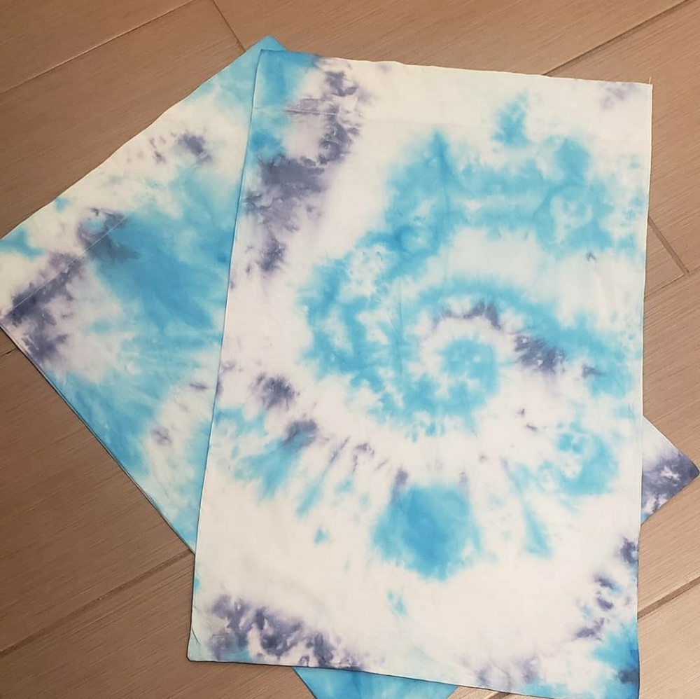 Tie dye cotton pillowcases new hand made